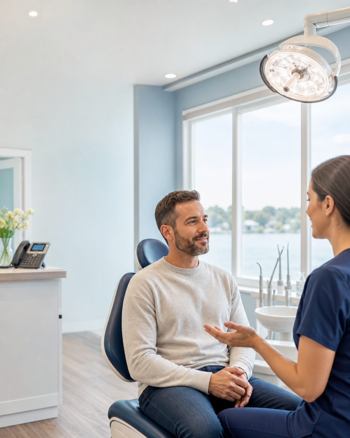 Illustrative Emergency Dentistry consultation